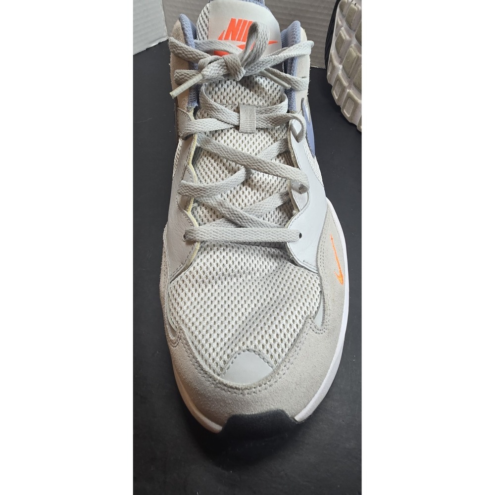 RARE size 15 Nike Air Max Fusion Pure Platinum Indigo Fog White CJ1670-003 Men - Picture 10 of 12